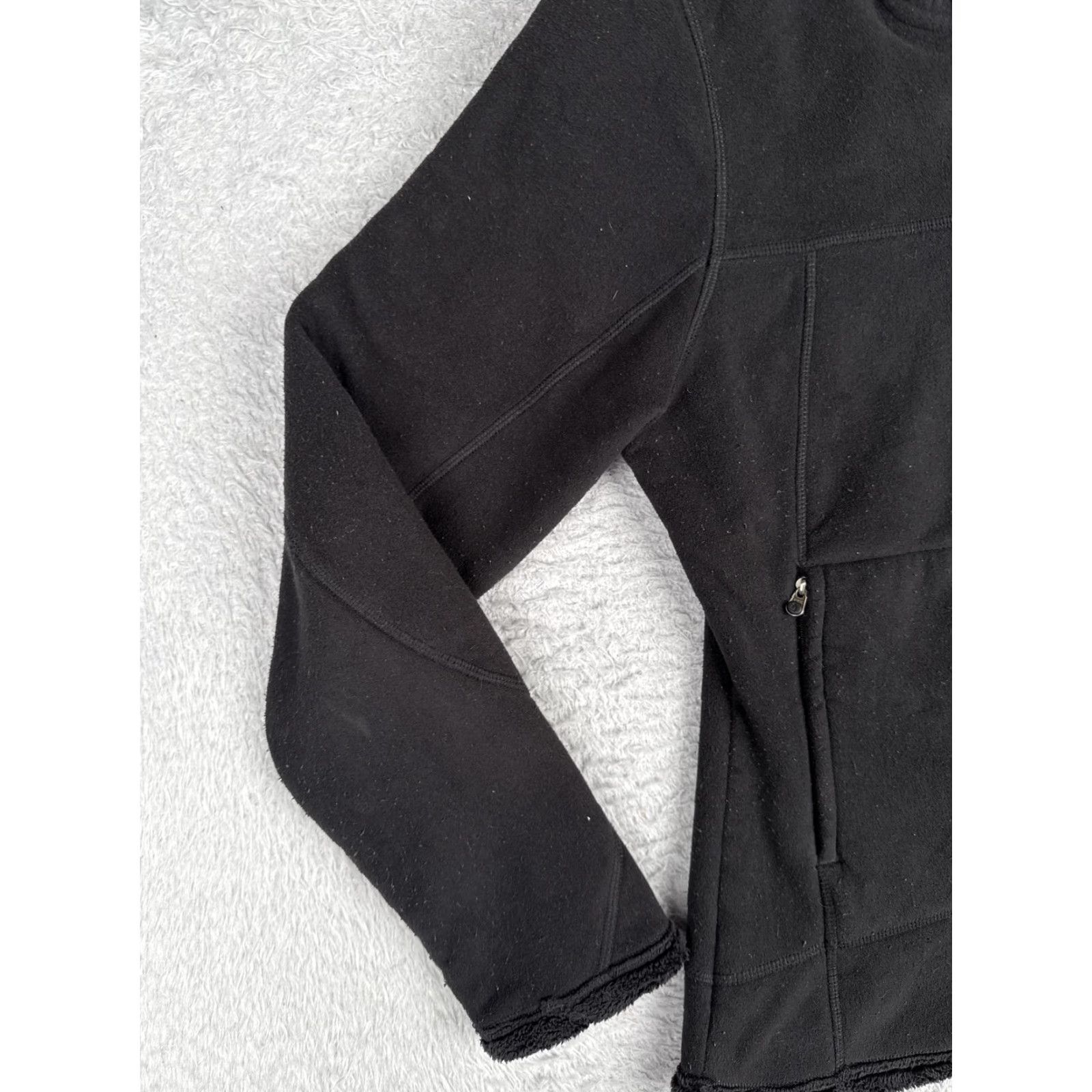 The North Face The North Face Jacket Womens Small Black Hooded Fleece Lined Full Zip Outdoor Size S / US 4 / IT 40 - 6 Thumbnail