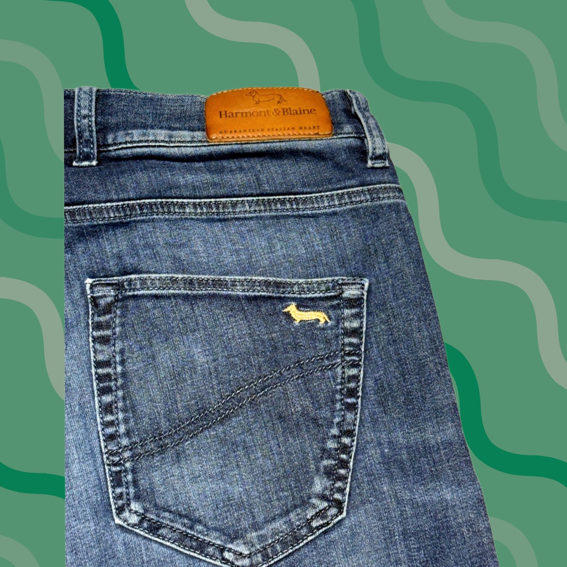Harmont & Blaine Harmont & Blaine Jeans Mens 36 Blue Straight Leg Denim W1360 IE Made in EU Jeans Mens 36 Blue Straight Denim W1360 Size US 36 / EU 52 - 1 Thumbnail