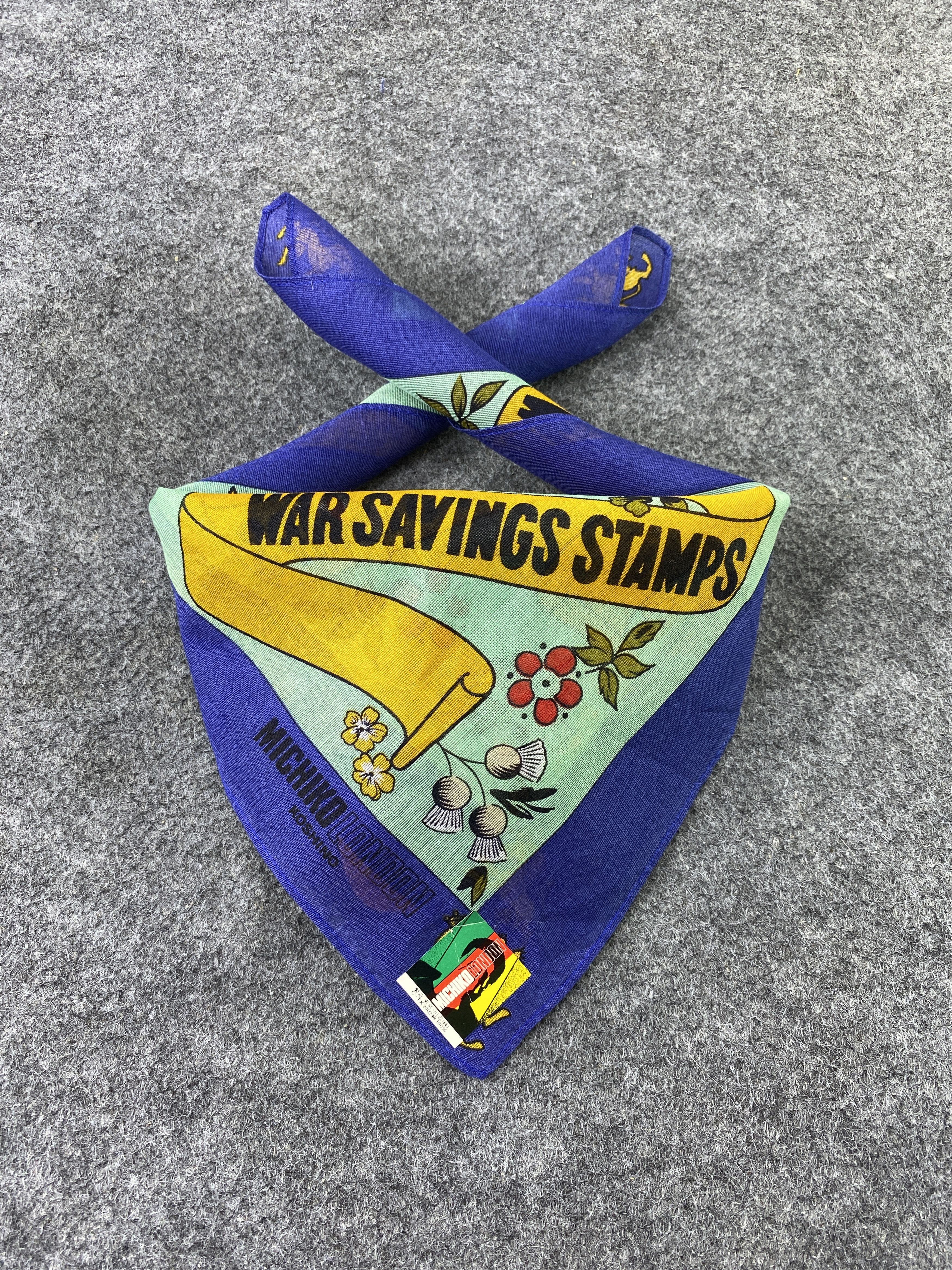 Michiko Koshino Michiko Koshino Handkerchief / Bandana / Neckerchief-B387 Size ONE SIZE - 2 Thumbnail