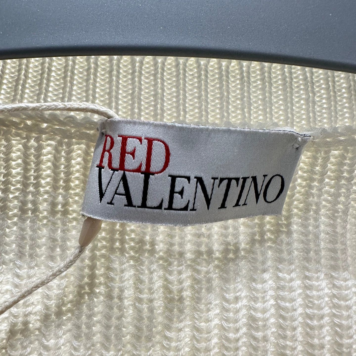 Valentino Valentino heart stripe knit long-sleeve xs cotton Size XS / US 0-2 / IT 36-38 - 3 Thumbnail