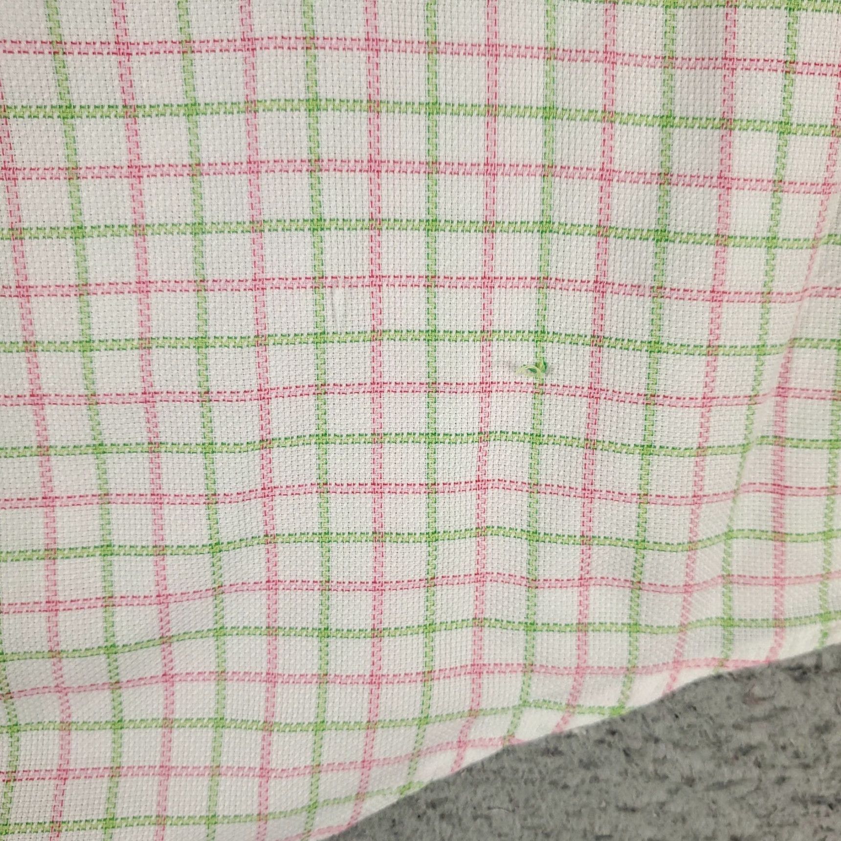 Brooks Brothers BROOKS BROTHERS Shirt Men 16 Green Pink Check French Cuff Dress Button Up Regular 100% Cotton Vintage: No Men Size 42R - 5 Thumbnail