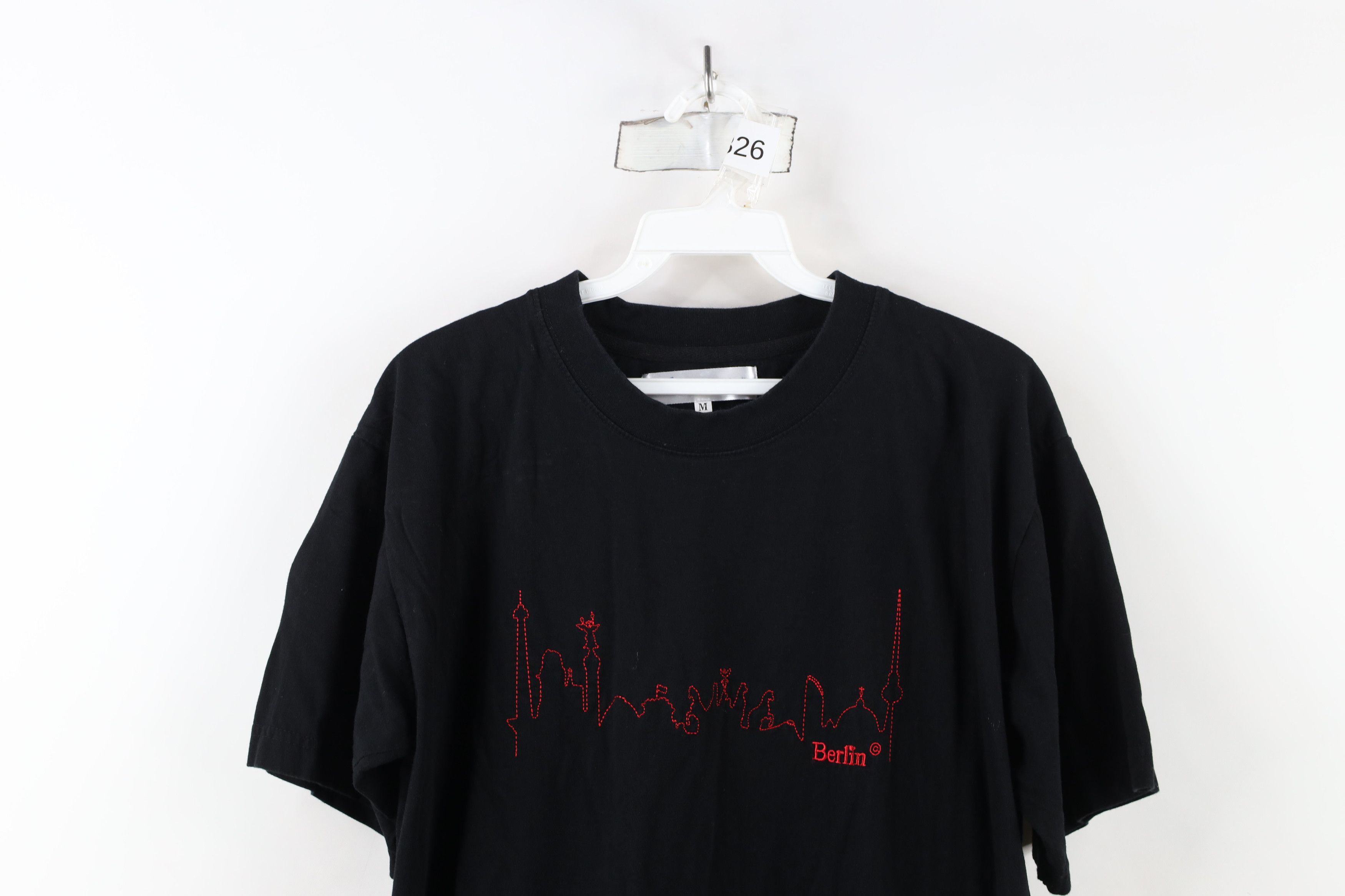 Vintage Vintage 90s Y2K Streetwear Spell Out Berlin Germany T-Shirt Size US M / EU 48-50 / 2 - 2 Thumbnail