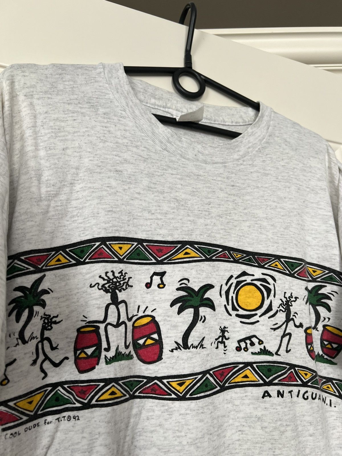 Antigua × Vintage 1992 Vintage Antigua T-Shirts Size US XL / EU 56 / 4 - 5 Thumbnail