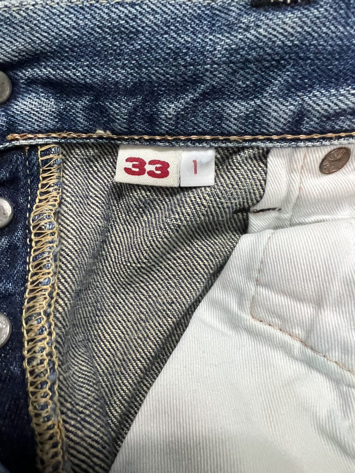 Other Iron HR MARKET Made in Japan Selvedge Jeans Denim Size US 32 / EU 48 - 11 Thumbnail