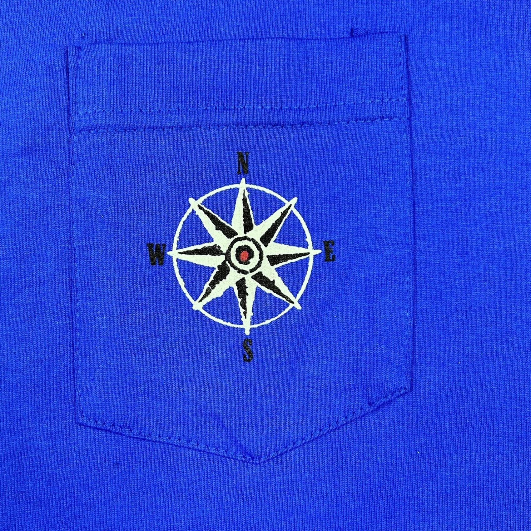 Marlboro NOS Marlboro Ski Pocket T-Shirt XL Men Blue 90s 80s Vintage Short Sleeve Cotton Cigarette Tobacco Shirt Mens Size US XL / EU 56 / 4 - 5 Thumbnail