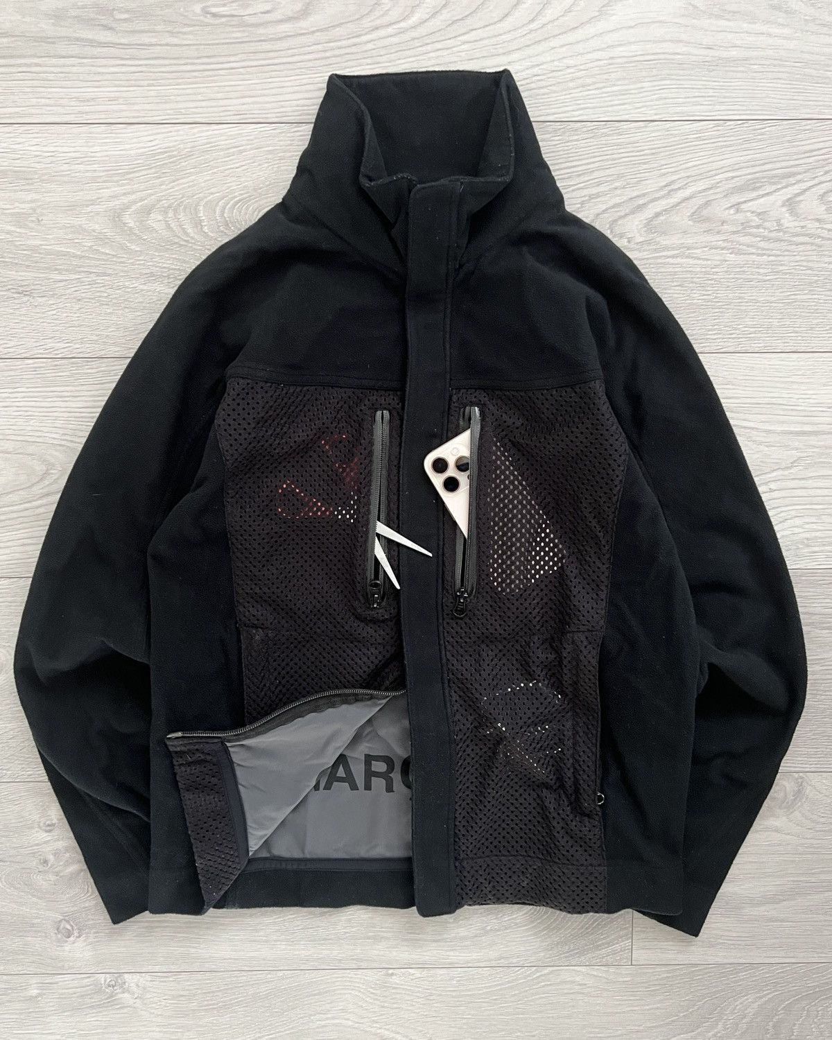 Comme des Garcons Comme Des Garcons Shirt 2009 Technical Mesh Pocket Jacket Size US S / EU 44-46 / 1 - 2 Thumbnail