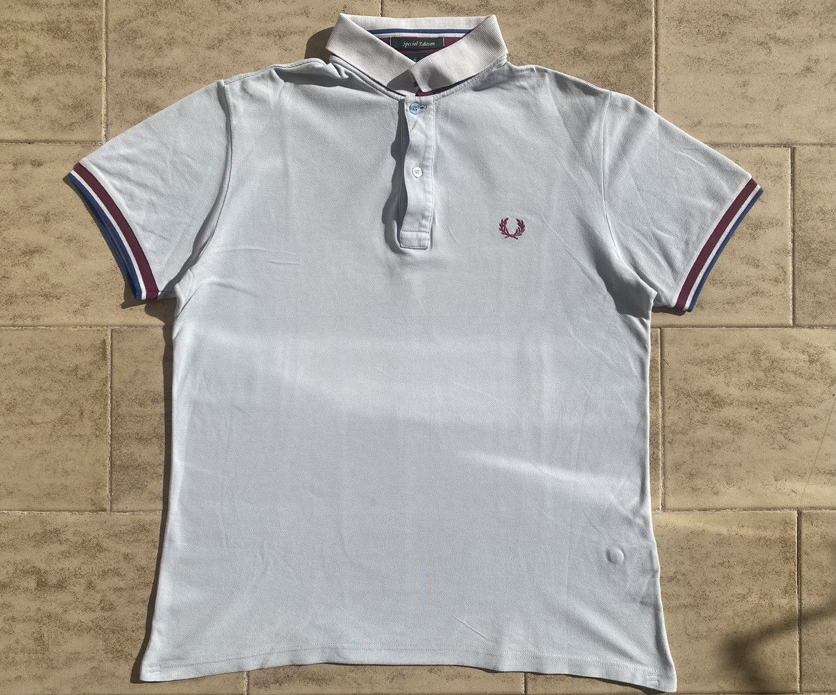 Fred Perry Vintage Polo Fred Perry light blue Size US L / EU 52-54 / 3 - 2 Thumbnail