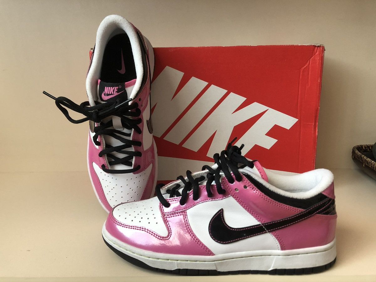 Nike Nike Dunk Low GS Spirit Pink 2010 size EU38.5 Rare Vintage Size US 8 / IT 38 - 2 Thumbnail