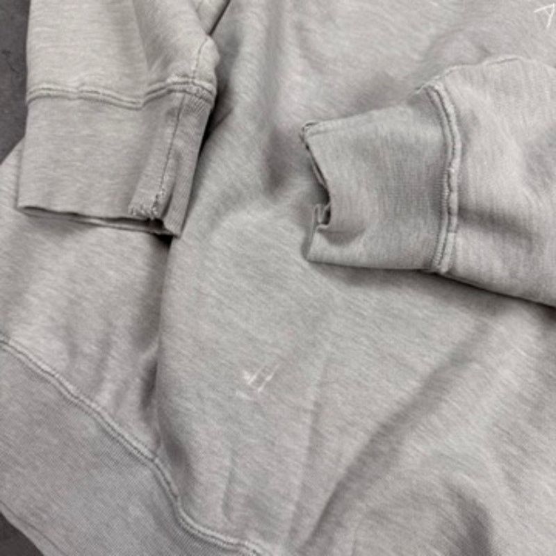 Saks Fifth Avenue × Vintage Vintage Saks Fifth Avenue Gray Distressed Sweatshirt Size US XL / EU 56 / 4 - 4 Thumbnail
