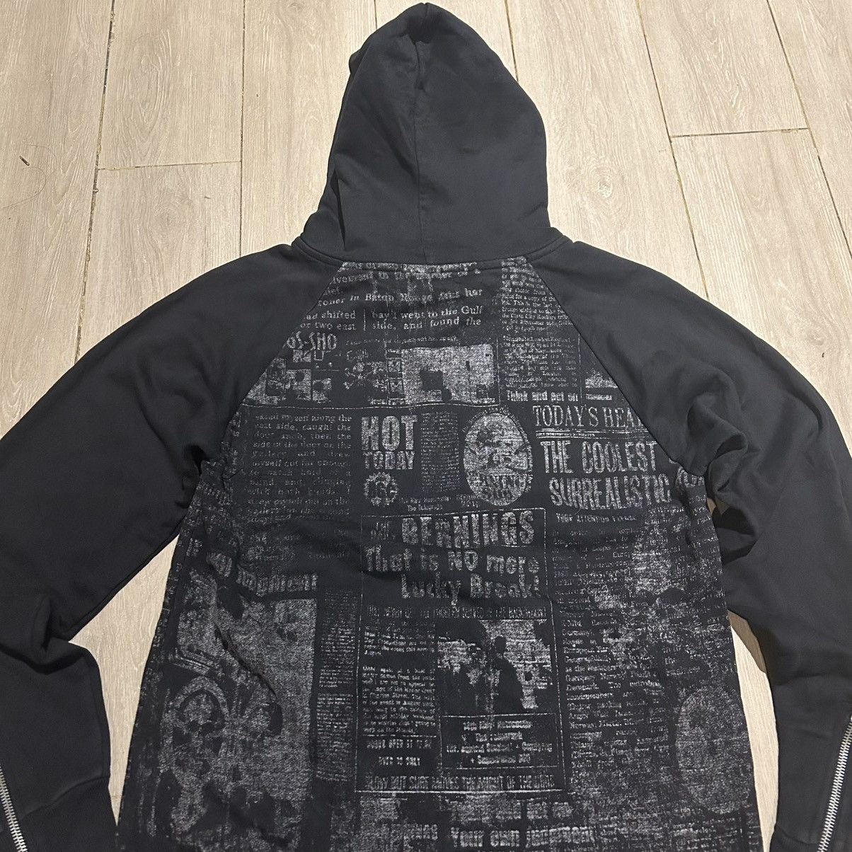 BERNINGS SHO Vintage Rare Bernings Sho Fur Hoodie Size US M / EU 48-50 / 2 - 14 Thumbnail