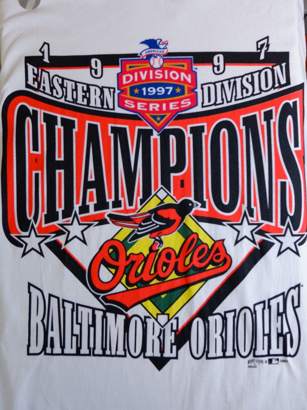 Delta DEAD STOCK '97 Baltimore Orioles T-shirt | XL Size US XL / EU 56 / 4 - 6 Thumbnail