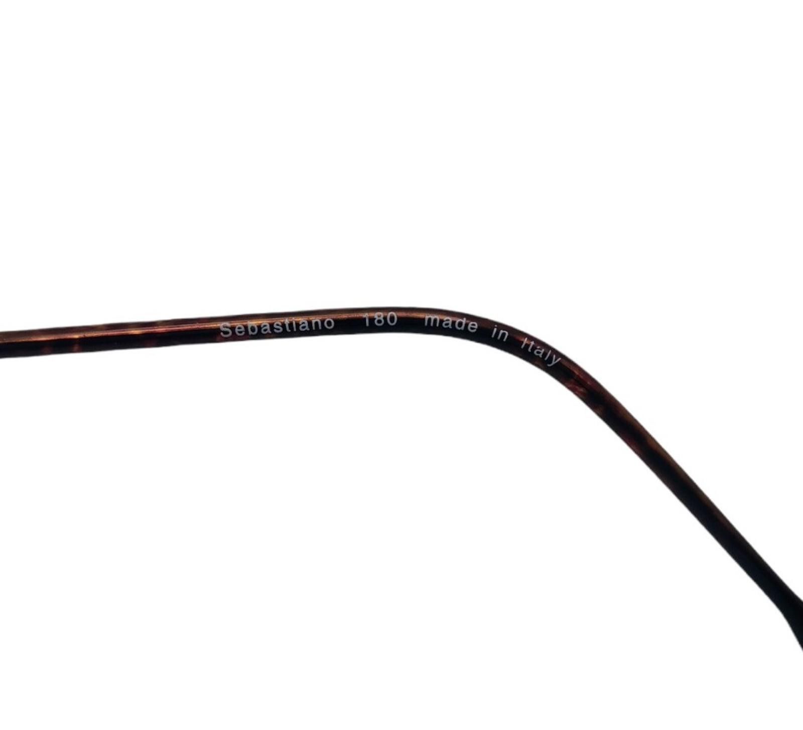 Sebastien Ami Vintage Sebastiano Sunglasses Gold/Tortoise Made in Italy Size ONE SIZE - 5 Thumbnail