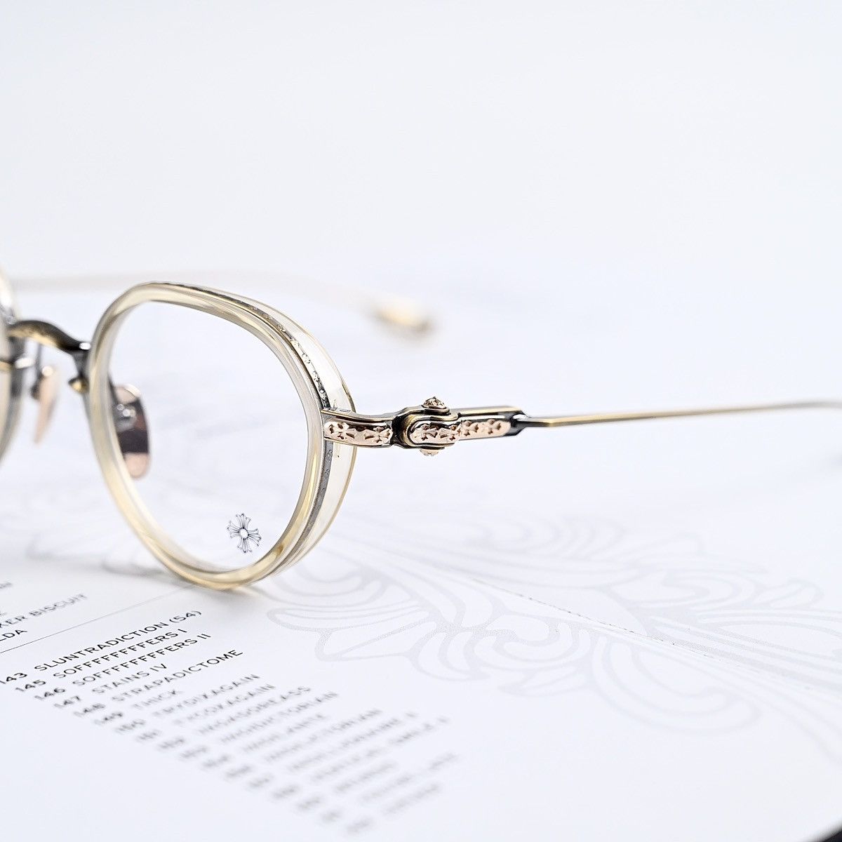 Chrome Hearts CHROME HEARTS SEX T-9 GLASSES Size ONE SIZE - 3 Thumbnail