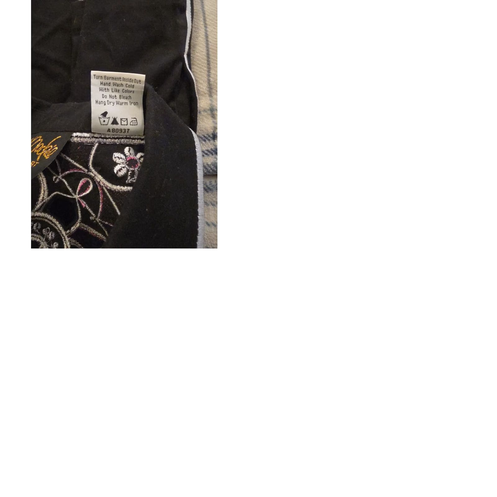 Bob Mackie VINTAGE Bob Mackie Wearable Art Full Zip Jacket Black Embroidered Women's Size Medium Size M / US 6-8 / IT 42-44 - 9 Thumbnail