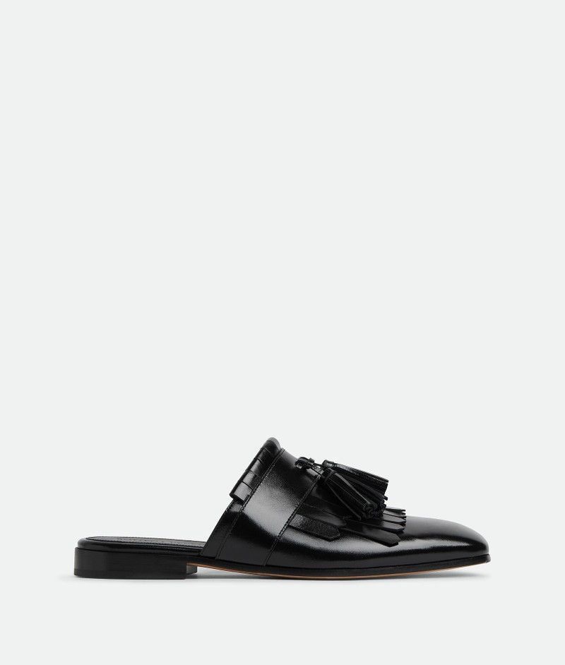 Bottega Veneta Leather Roma Loafer Mule Sandals Size US 10 / EU 43 - 1 Thumbnail