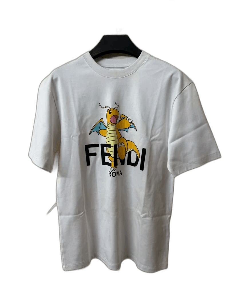 Fendi Pokémon Collaboration Short Sleeve T-Shirt