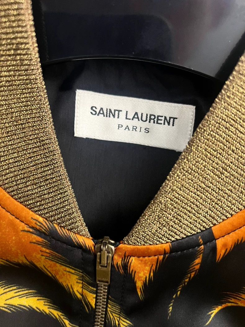 Saint Laurent Paris Saint Laurent Paris Coconut Silk Jacket for Spring/Summer Size XS / US 0-2 / IT 36-38 - 3 Thumbnail