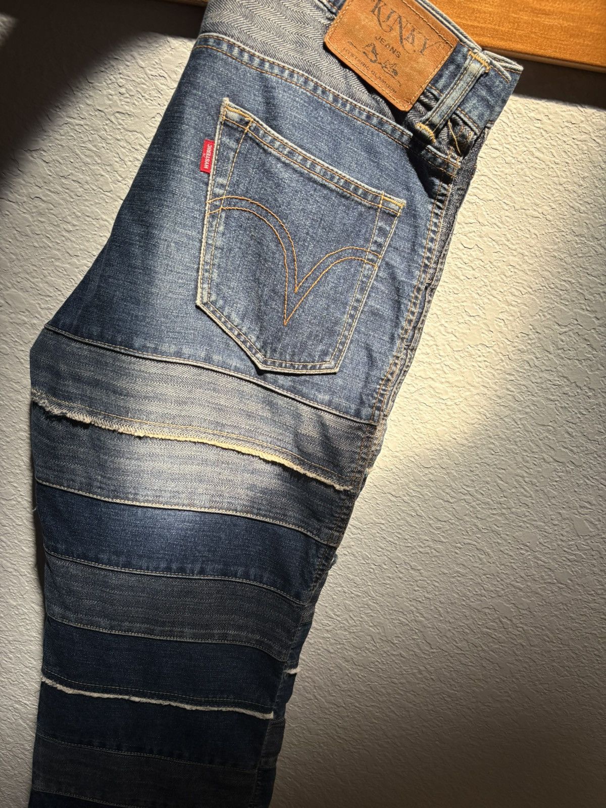 Hysteric Glamour ( RARE SIZE) Hysteric Glamour Hagi Kinky Panel Jeans Size US 32 / EU 48 - 4 Thumbnail