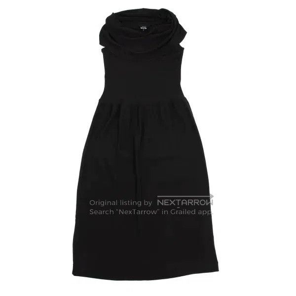 Comme des Garcons Comme Des Garcons Black Retro Design Maxi Dress Size M / US 6-8 / IT 42-44 - 2 Thumbnail