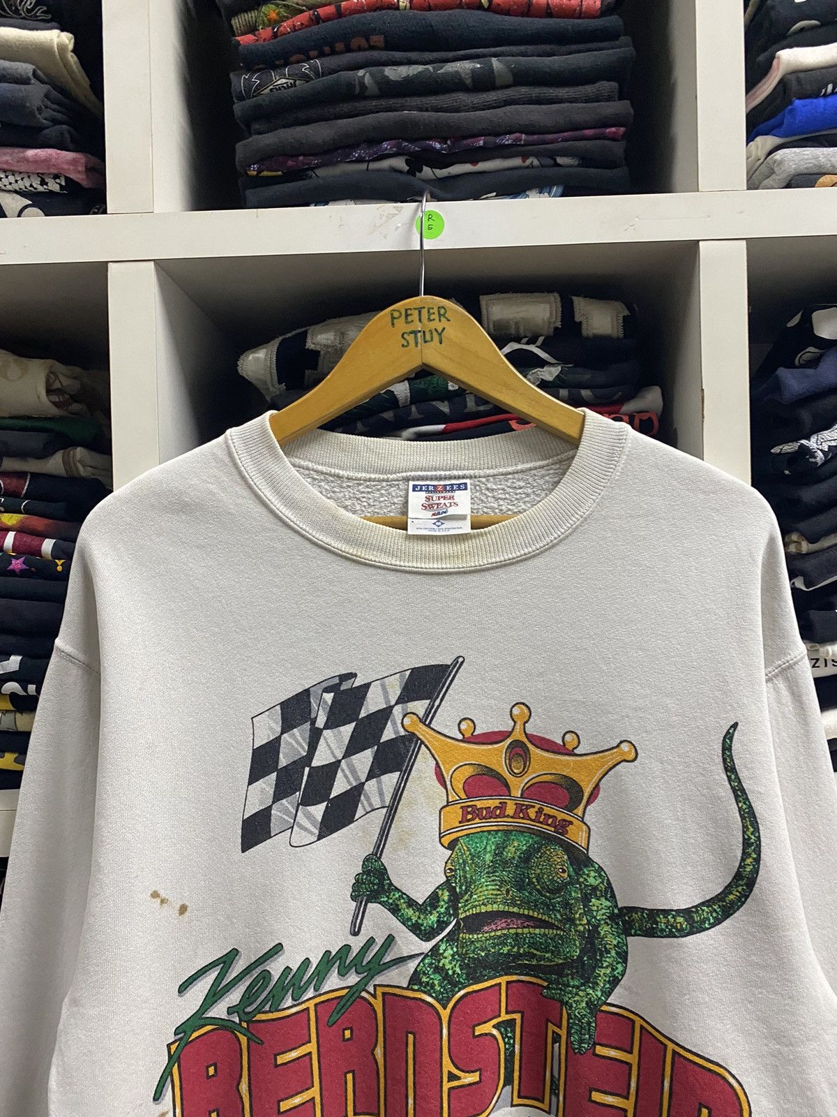 Budweiser × Vintage Vintage 1998 Kenny Beinstein Sweater Size US M / EU 48-50 / 2 - 5 Thumbnail