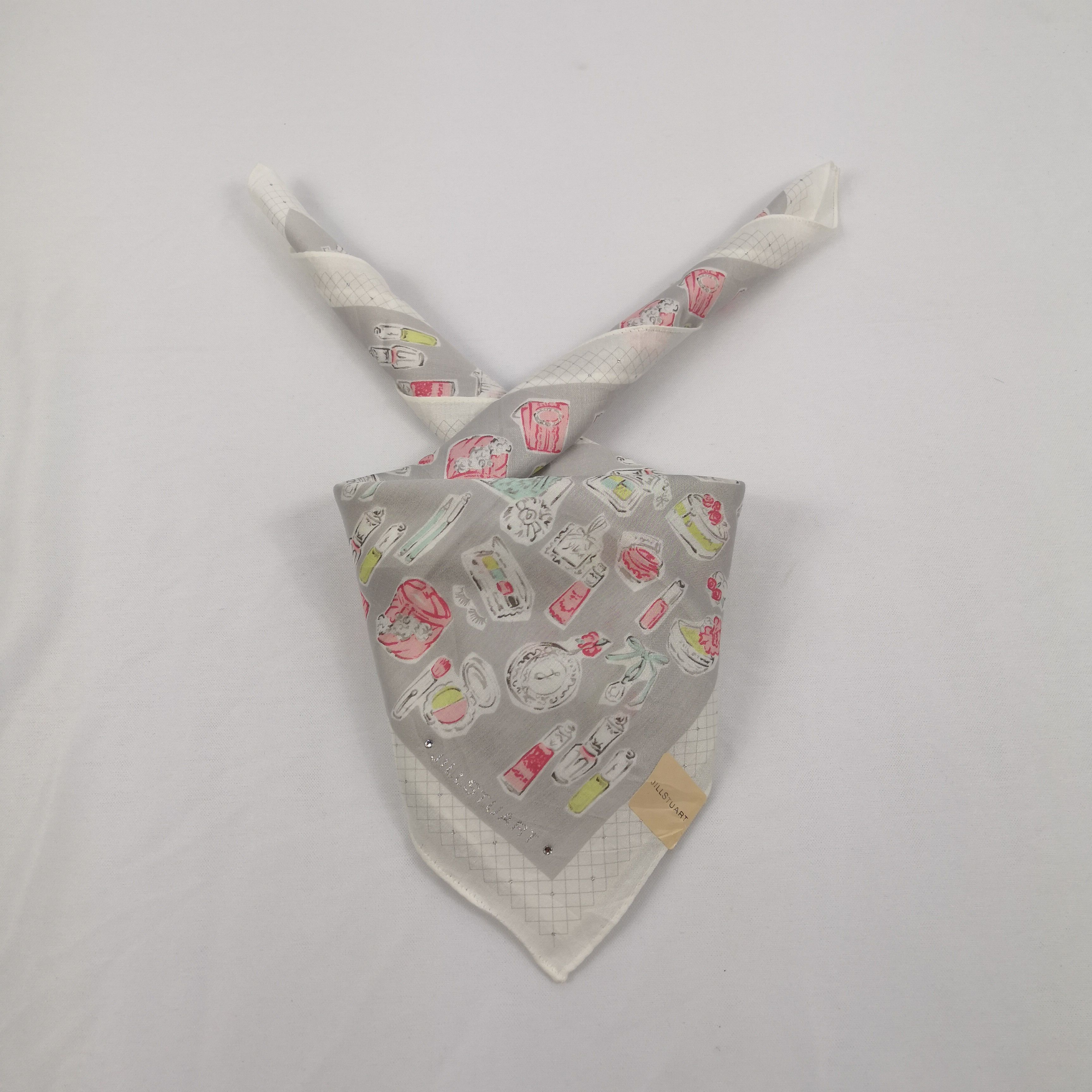 Jil Stuart NWT Vintage Jill Stuart Handkerchief Neckerchief Bandana Size ONE SIZE - 1 Thumbnail