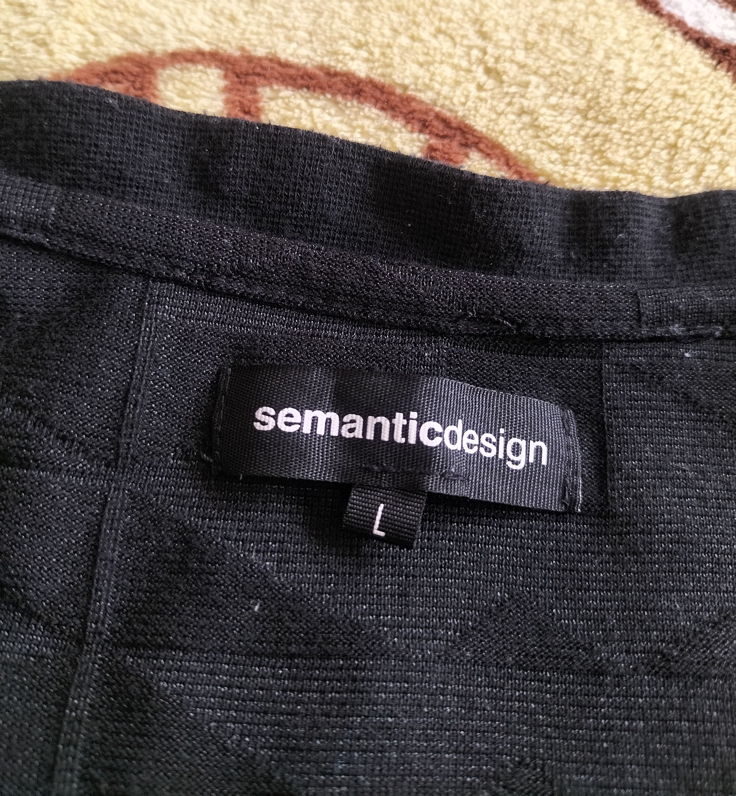 semanticdesign Semantic design smoke poems v-neck tshirt Size US M / EU 48-50 / 2 - 6 Thumbnail
