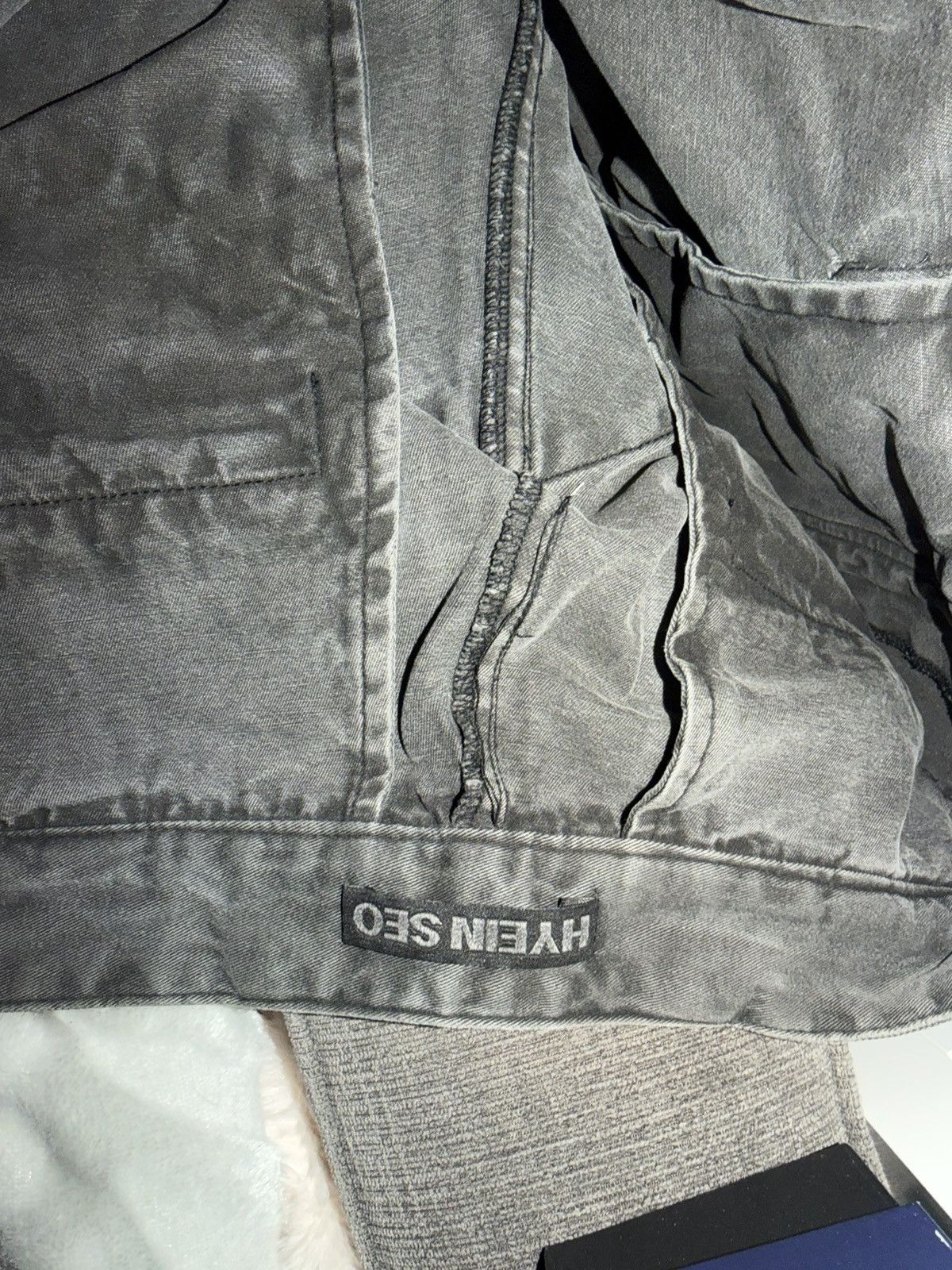 Hyein Seo Hyein Seo Washed Cargo Pants Size 4 Size US 33 - 7 Thumbnail