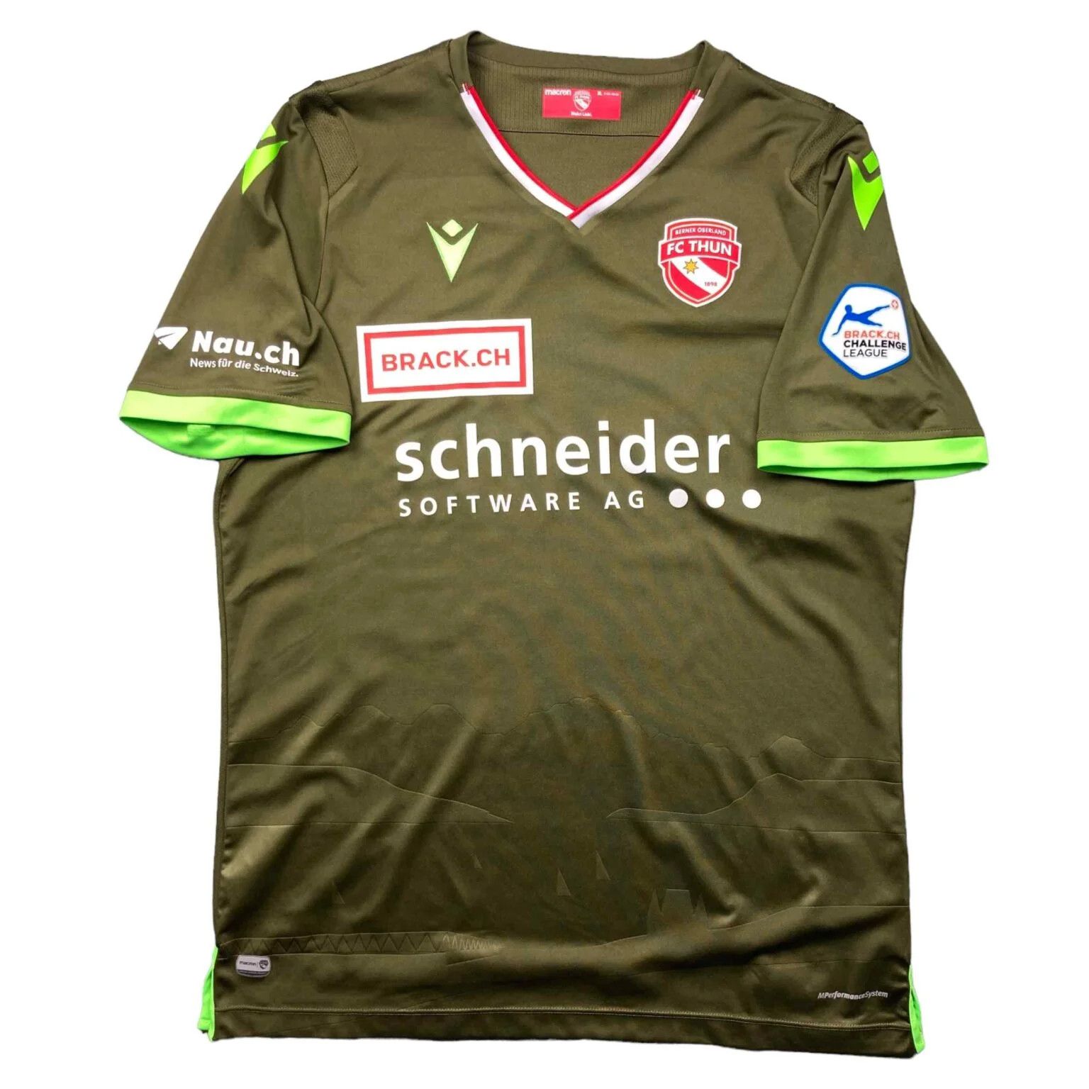 Macron FC Thun 2020-21 Macron Kyeremateng football jersey size XL Size US XL / EU 56 / 4 - 2 Thumbnail