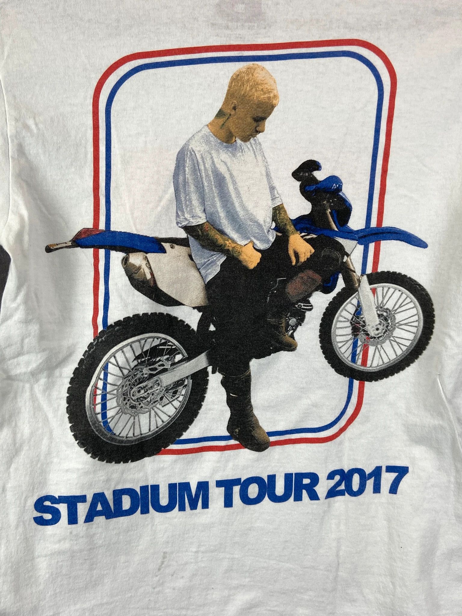 Other Team Bieber White Tee / Clean Tour Merch (S) Size US S / EU 44-46 / 1 - 2 Thumbnail
