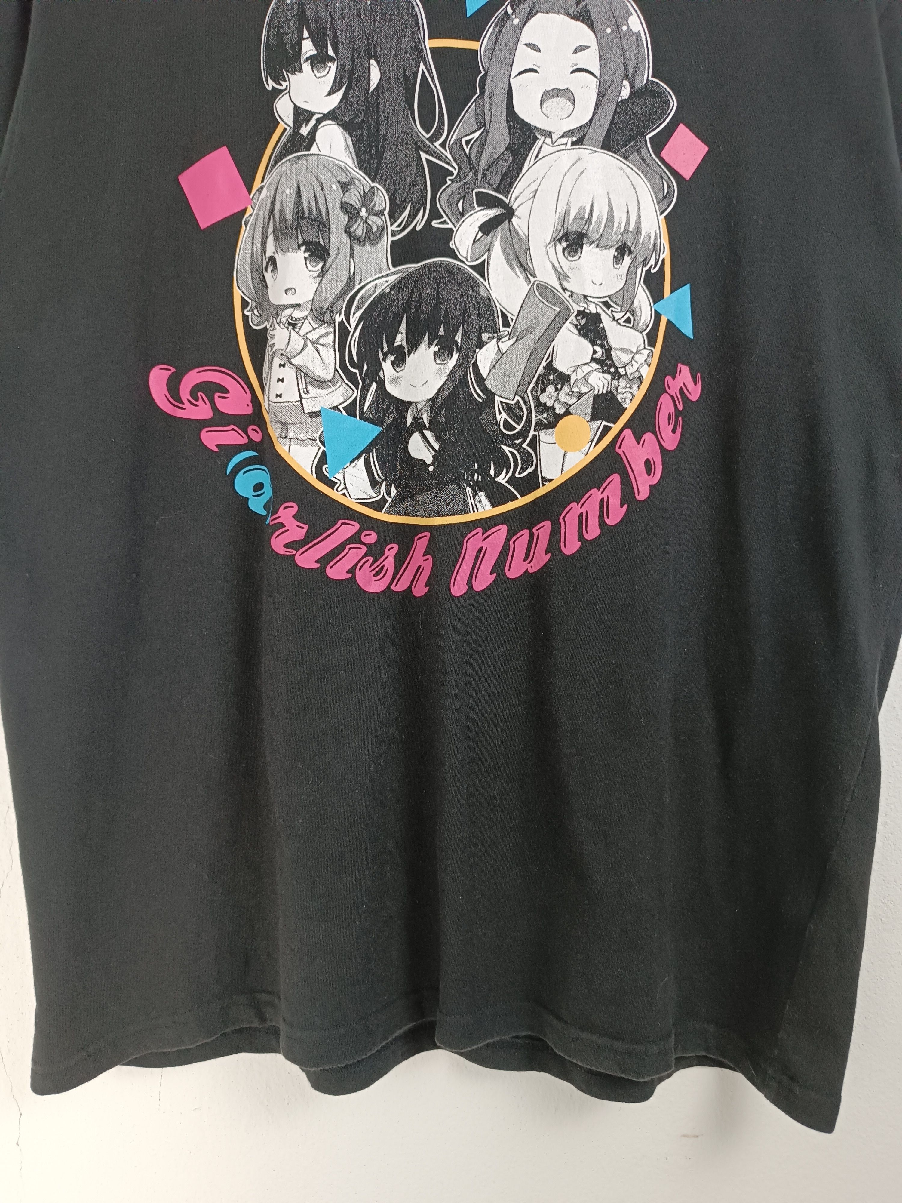 Anime VINTAGE GIRLISH NUMBER VERY RARE ANIME TEE seiyu urara Size US L / EU 52-54 / 3 - 10 Thumbnail