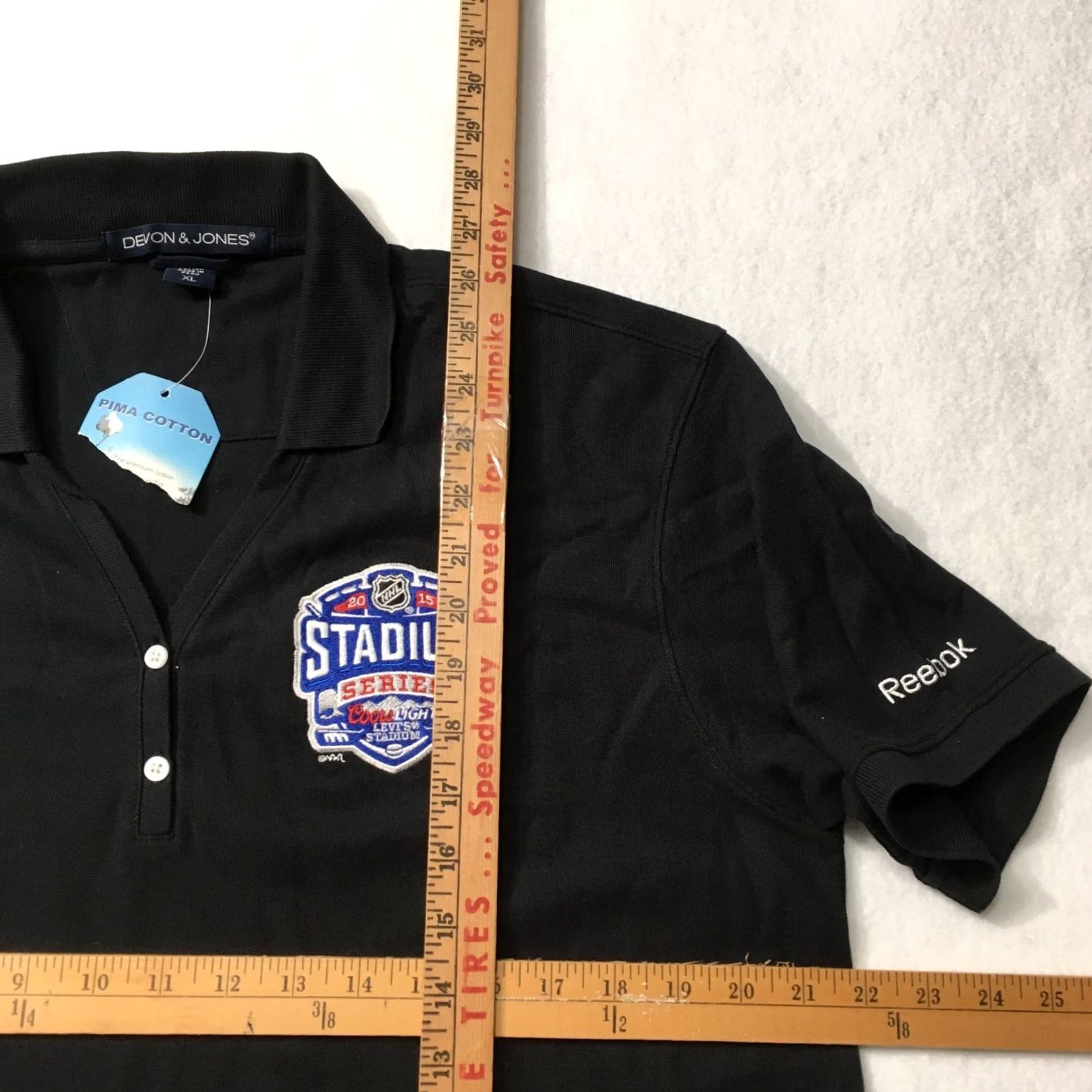 Vintage Coors Light Polo Shirt Short Sleeve Navy Men’s XL Embroidered Logo NHL Shirt Polo Adult XL Navy Blue Embroidered Logo Beer Golf Casual Size US XL / EU 56 / 4 - 5 Thumbnail