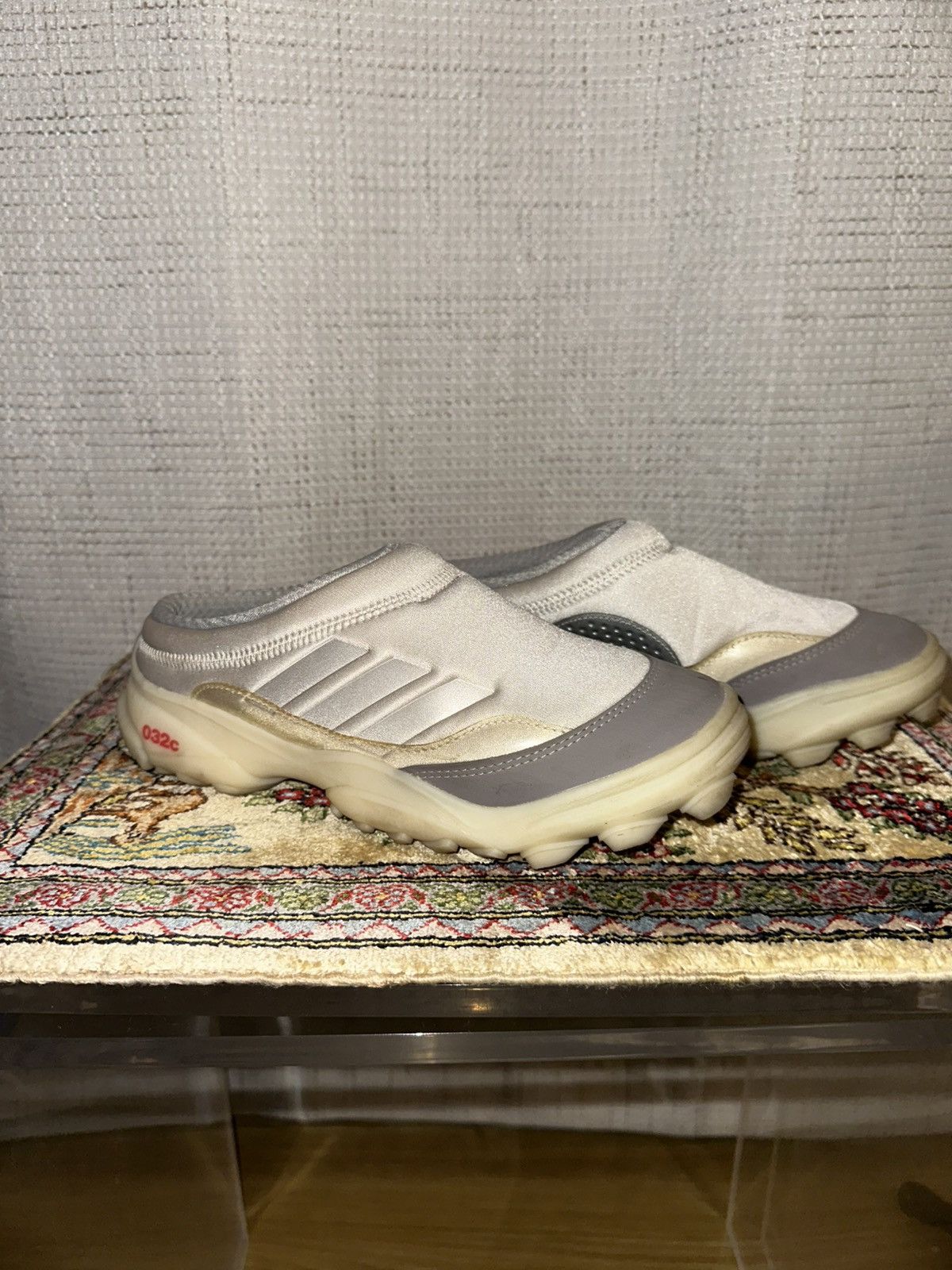 032c × Adidas 032c x adidas GSG Mule ‘Silver Metallic’ Size US 5 / EU 37 - 1 Thumbnail