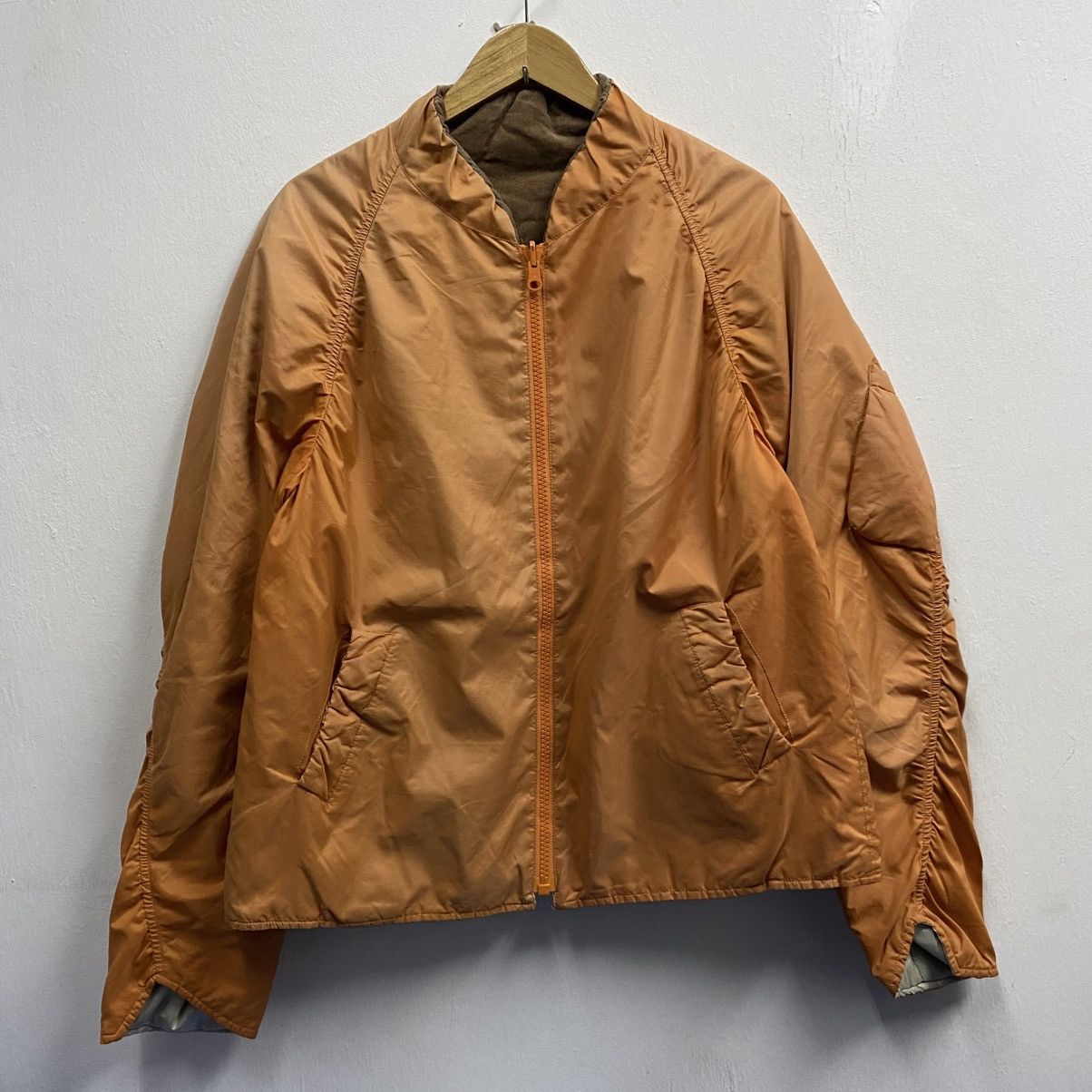 Final Home Vintage Final Home by Issey Miyake Reversible Bomber Jacket Size US M / EU 48-50 / 2 - 1 Thumbnail