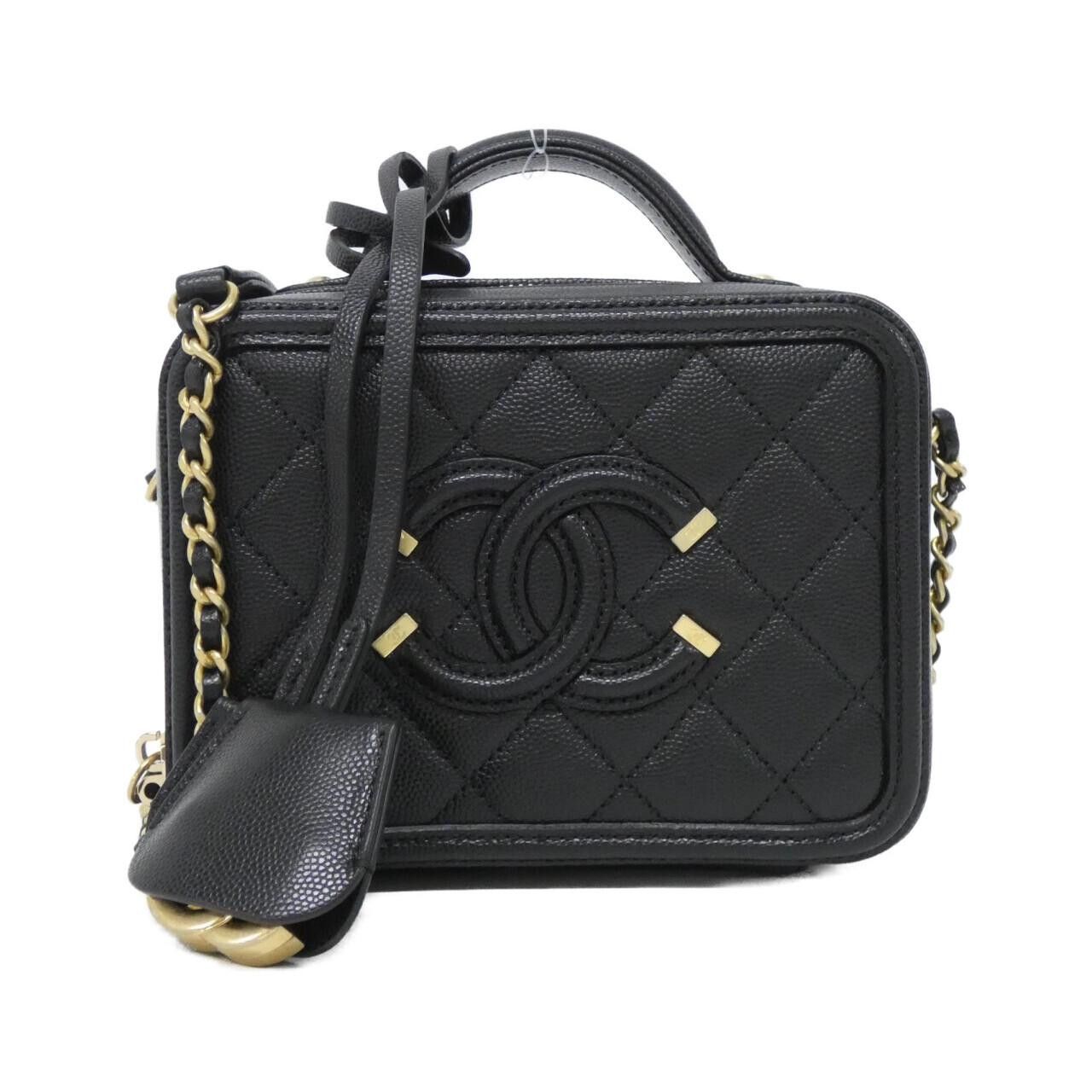 Chanel Chanel Chanel Caviar Skin 2way Bag Leather Crossbody Bag 93342 DUTY FREE for USA Size ONE SIZE - 1 Thumbnail