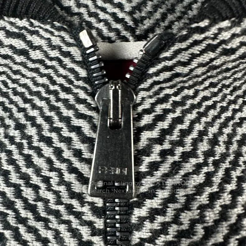 Fendi Fendi Zipper Jacket - Women's - Chanel Style Size XS / US 0-2 / IT 36-38 - 4 Thumbnail