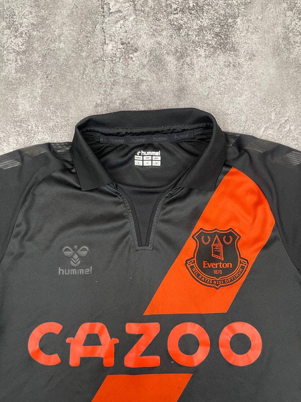Hummel Hummel Everton Men Away Football Jersey Cazoo 2021/22 Black Size US S / EU 44-46 / 1 - 2 Thumbnail
