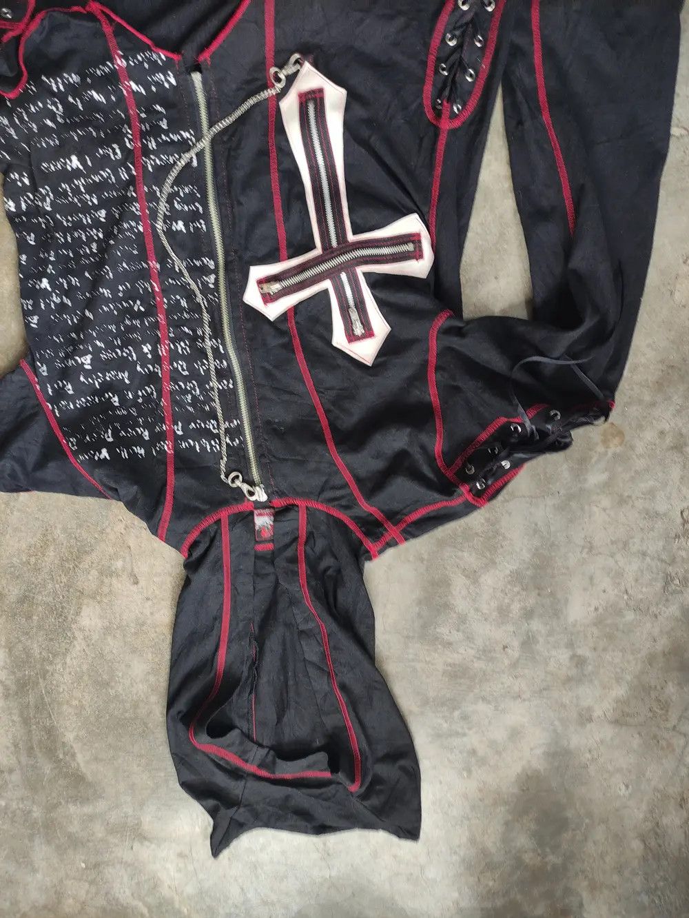 If Six Was Nine RIGHT ANARCHY KEYSTATION BUNNY HOODIE BONDAGE PUNK Size M / US 6-8 / IT 42-44 - 11 Thumbnail