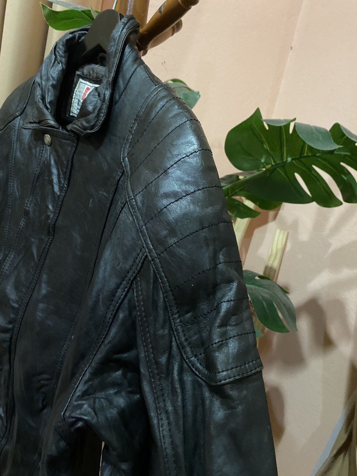 Other Mr. GracEray Classic Black Leather Jacket - Vintage Men’s Size US M / EU 48-50 / 2 - 7 Thumbnail