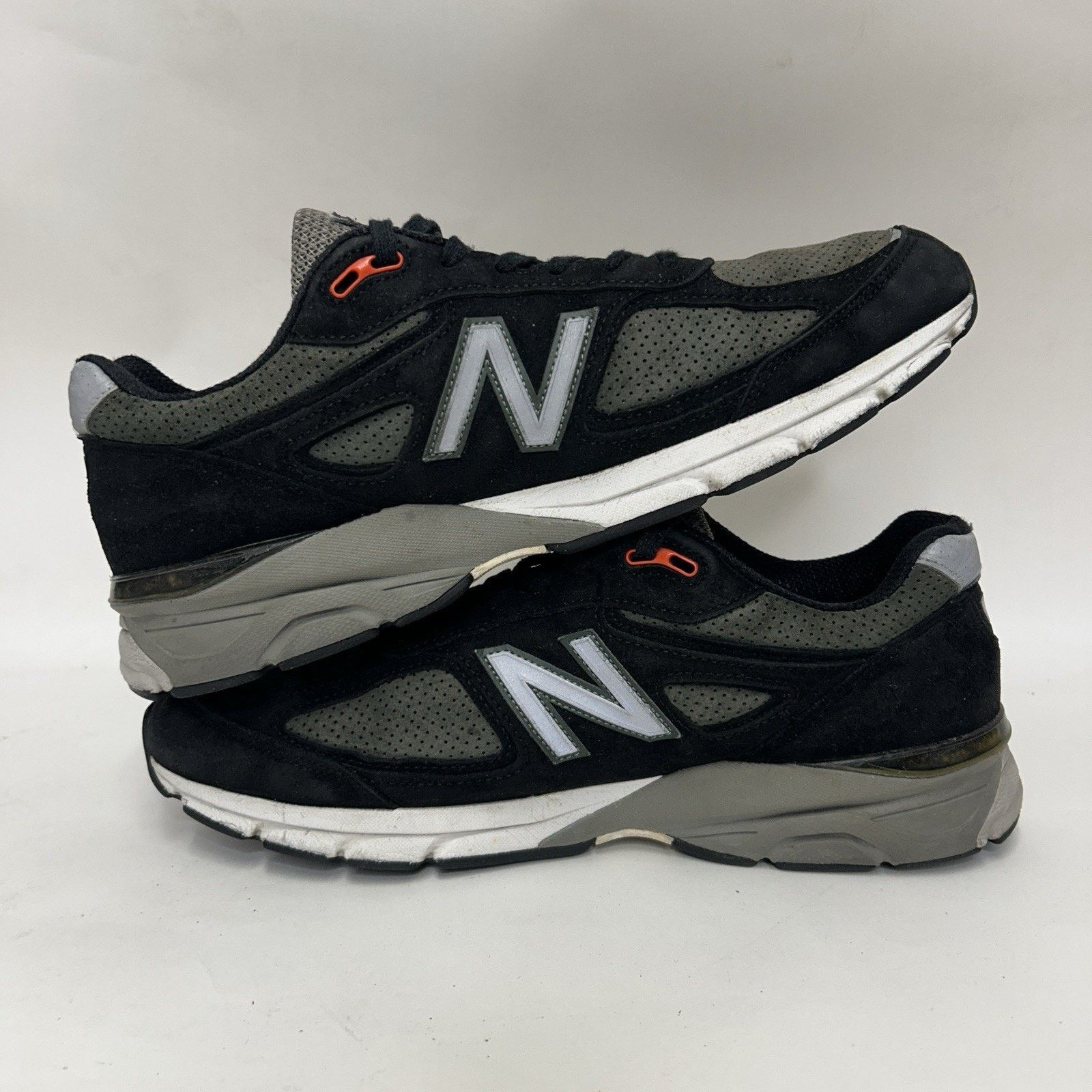 New Balance New Balance 990v4 “Black Olive Orange” M990MB4 Size US 12 / EU 45 - 3 Thumbnail