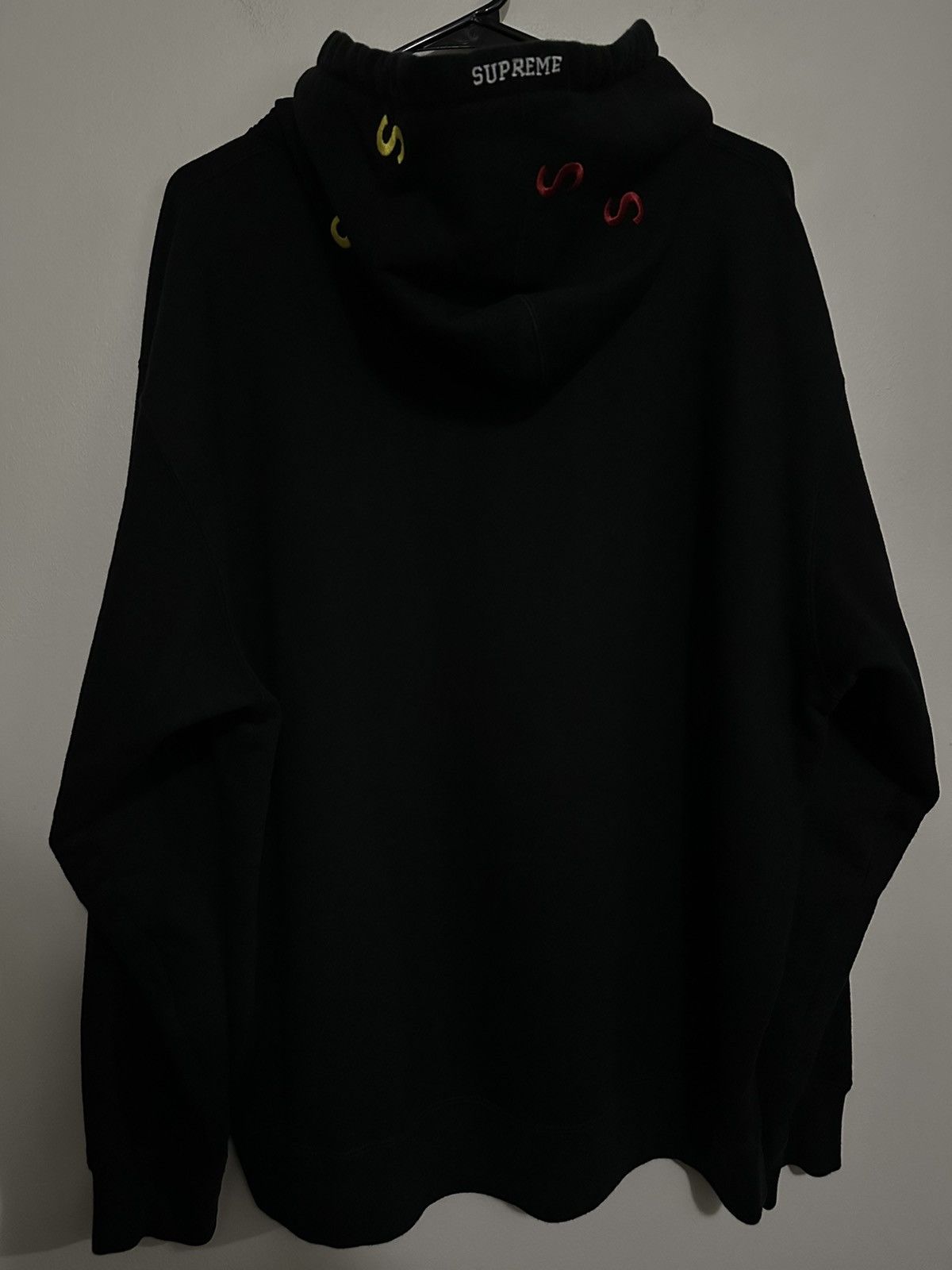 Supreme Supreme Embroidered S Hooded Sweatshirt Size US L / EU 52-54 / 3 - 5 Thumbnail