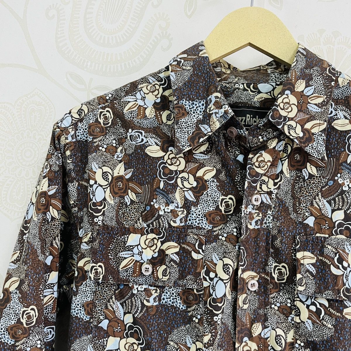 Buzz Rickson's × Vintage Buzz Rickson Shirts Floral Buttons Up Size US L / EU 52-54 / 3 - 5 Thumbnail