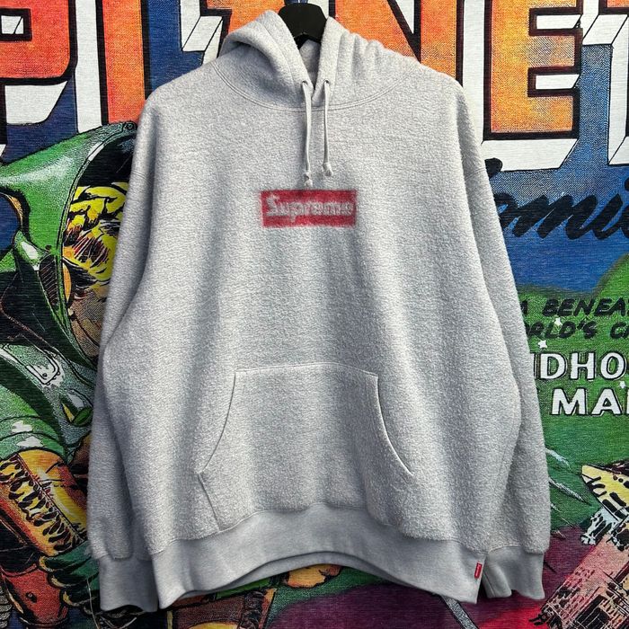 Supreme Supreme Inside Out Box Logo Hooded Sweatshirt FW23 Size M