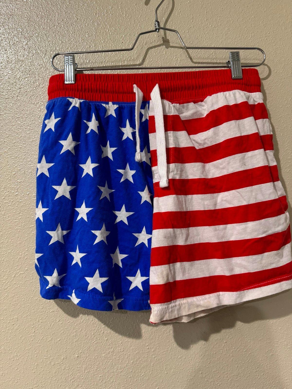 Designer American Flag shorts Size US 30 / EU 46 - 1 Thumbnail