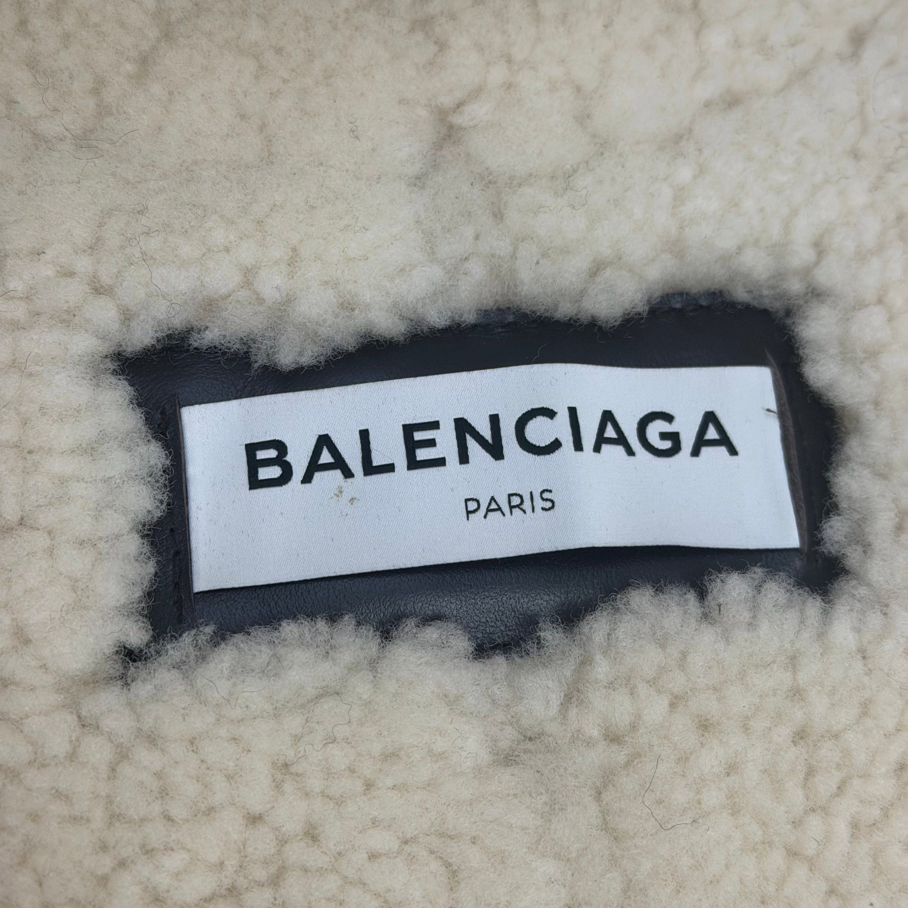 Balenciaga Balenciaga "Le Bombardier" Oversized Shearling Jacket 36 (M) Size US M / EU 48-50 / 2 - 6 Thumbnail