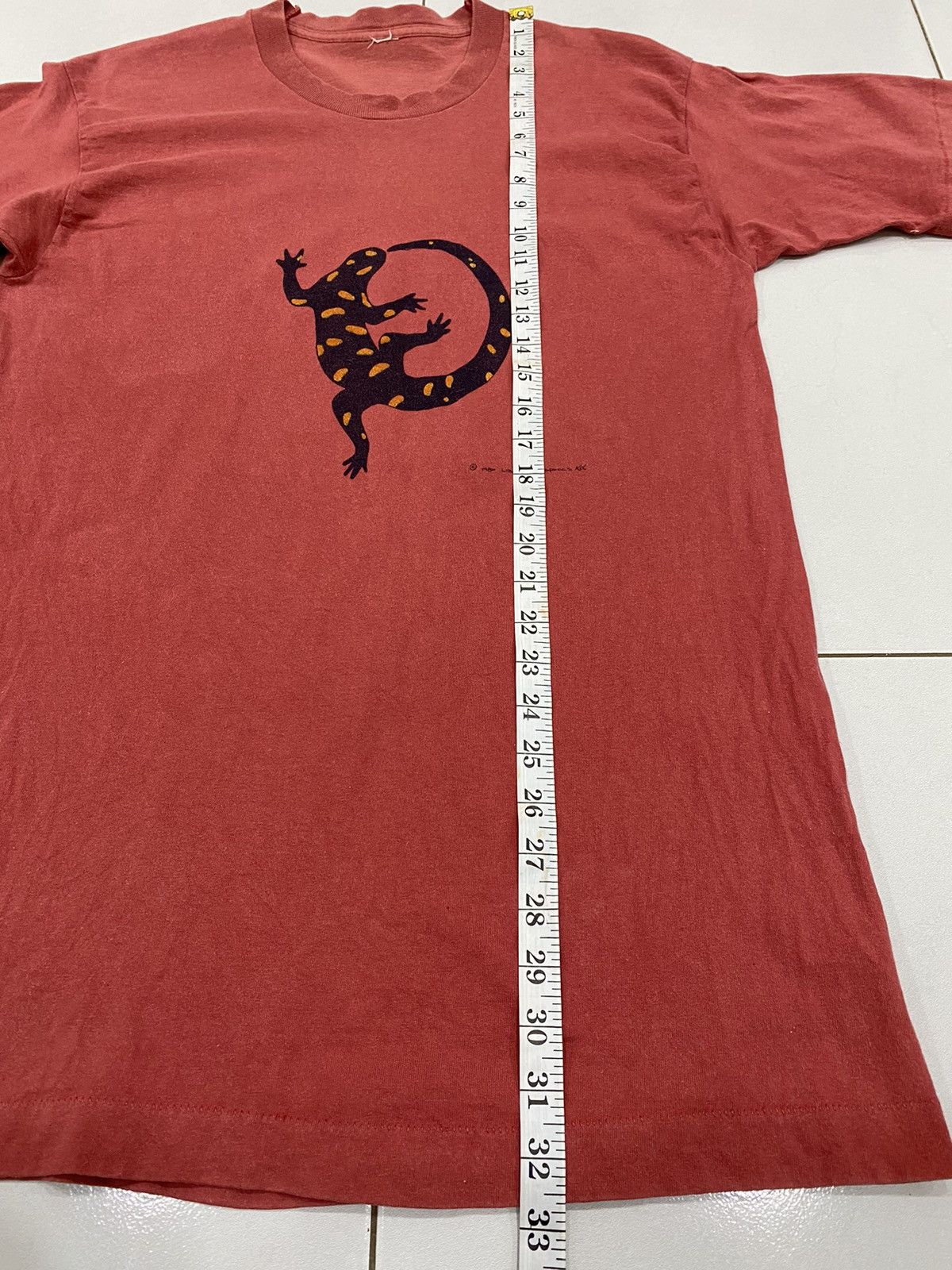 Vintage 1986 Liberty Graphics Salamander tee Size US L / EU 52-54 / 3 - 7 Thumbnail