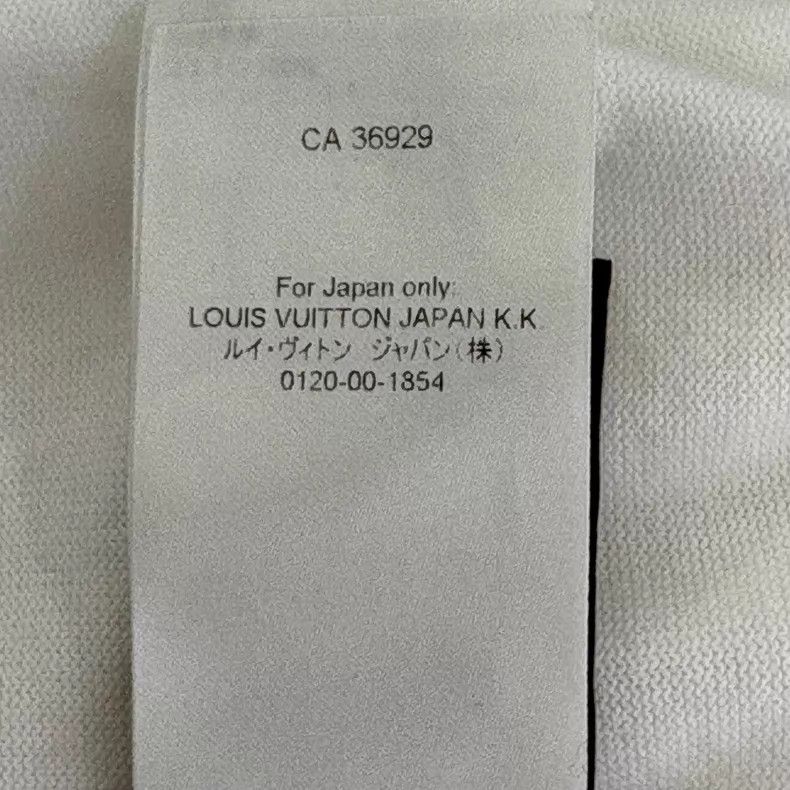 Louis Vuitton Louis Vuitton White Flower Logo Embroidery Knit Crew Neck Size US XL / EU 56 / 4 - 5 Thumbnail