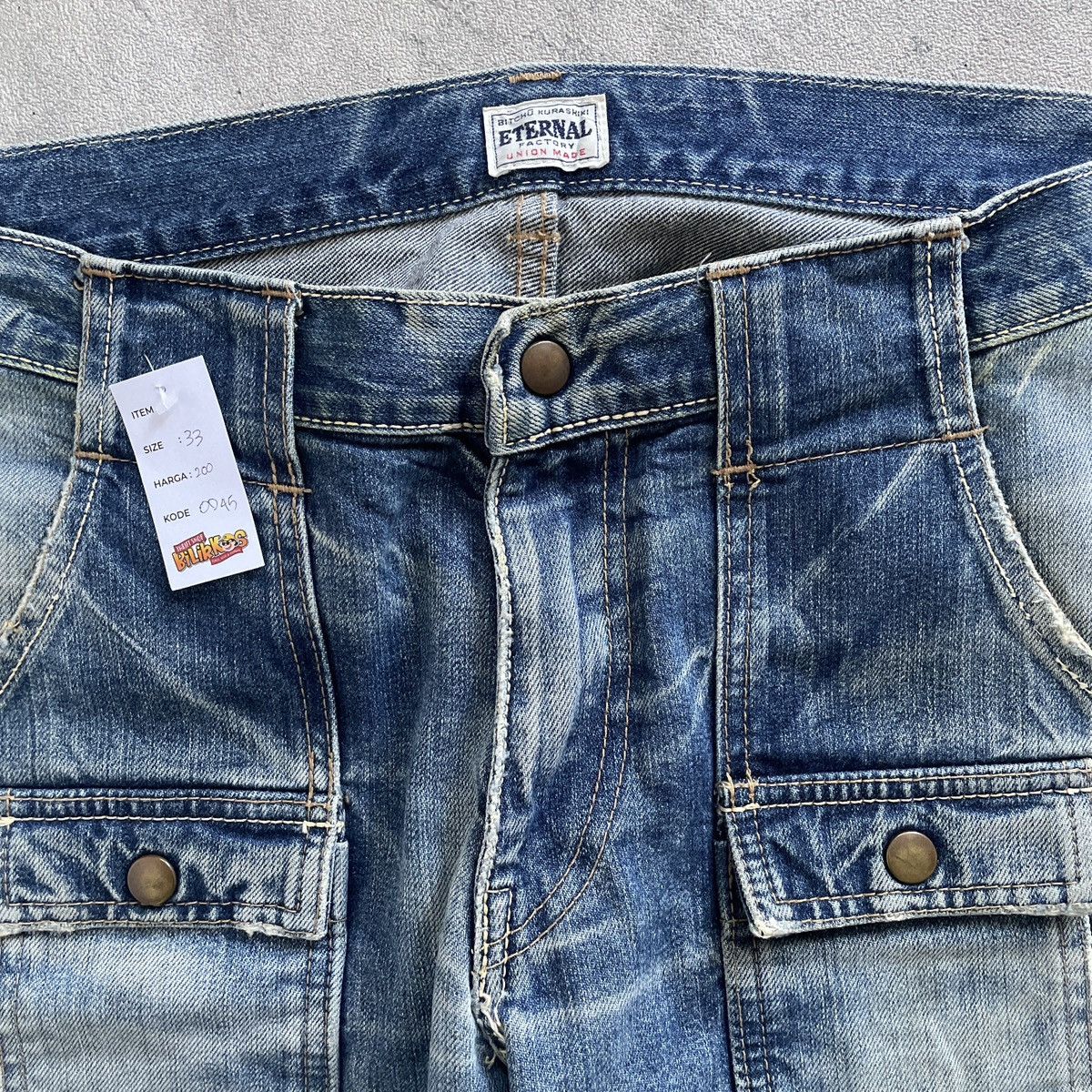 Eternal × Japanese Brand Eternal Bitchu Kurashiki X Japanese Brand X Distressed Denim Size US 33 - 6 Thumbnail