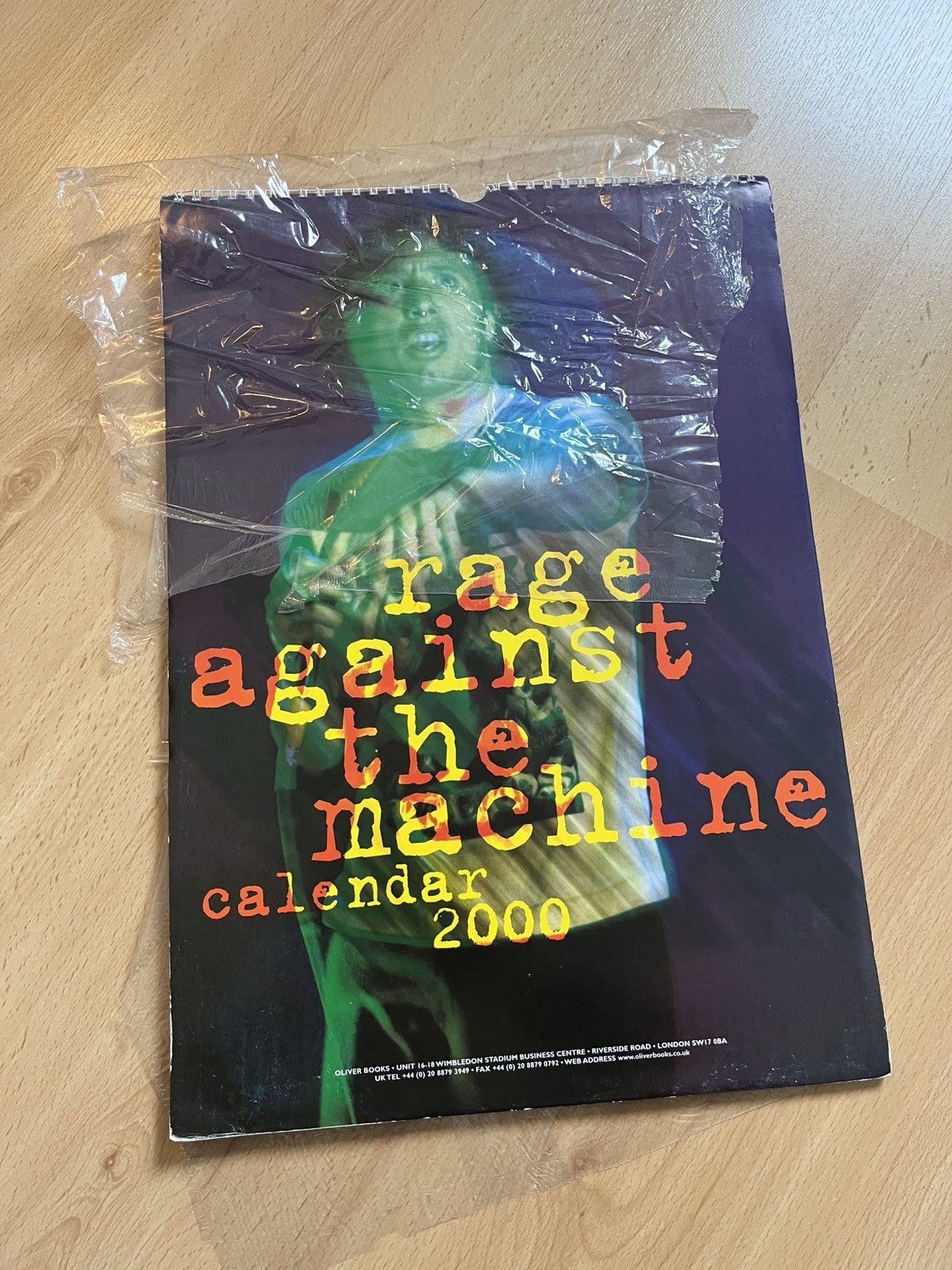 Band Tees × Vintage Rage Against the Machine vintage calendar (2000) Size ONE SIZE - 1 Thumbnail