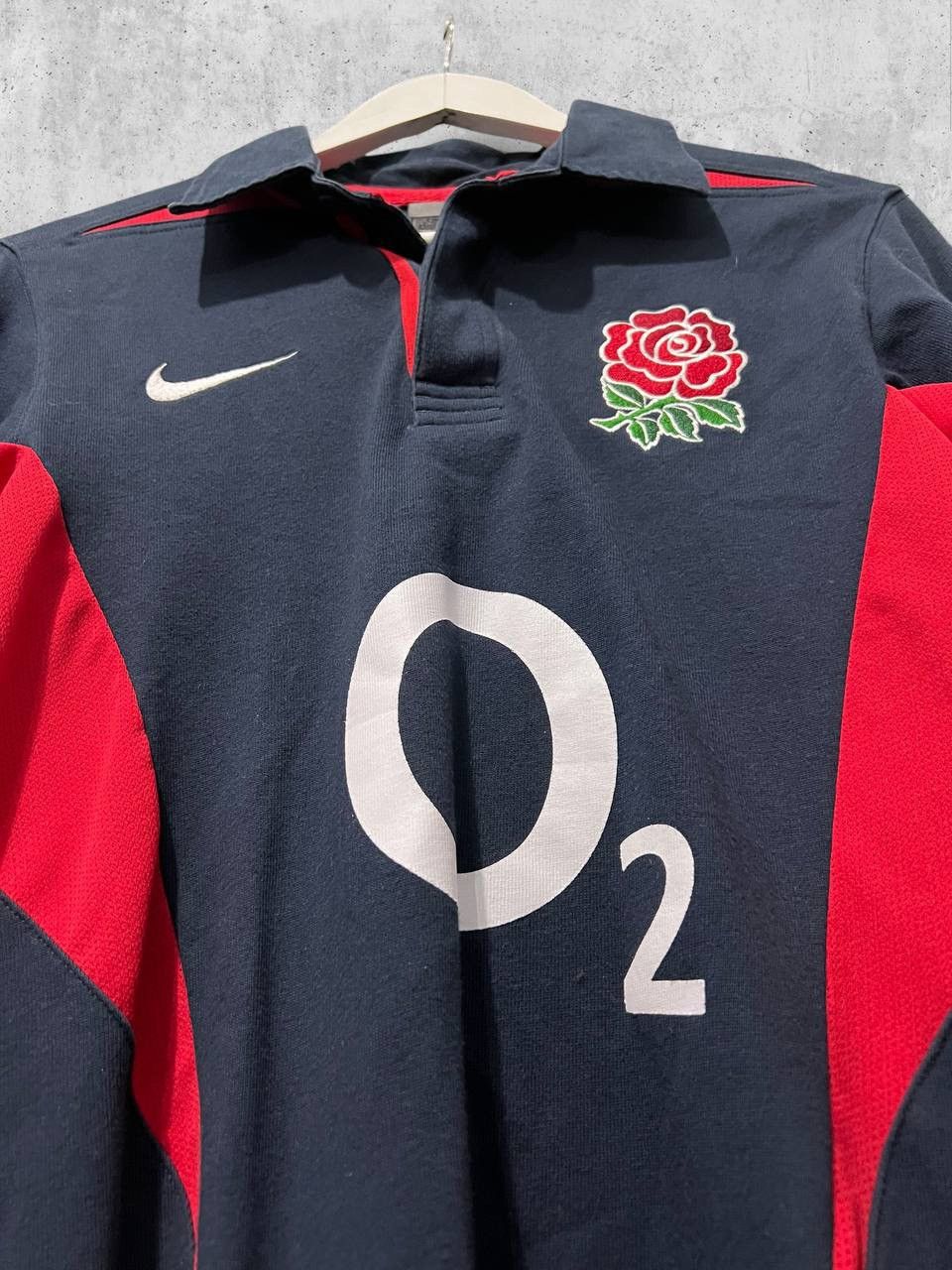 Nike Nike Rugby England Long sleeve tee t shirt jersey vintage Size US S / EU 44-46 / 1 - 3 Thumbnail