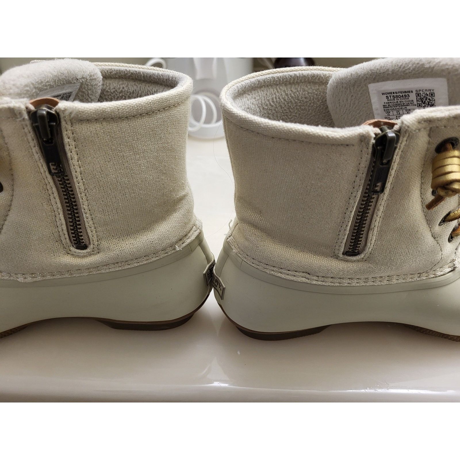 Sperry Sperry Saltwater Duck Boots EUC Women 10 Barely Worn Sparkle Size US 10 / IT 40 - 11 Thumbnail